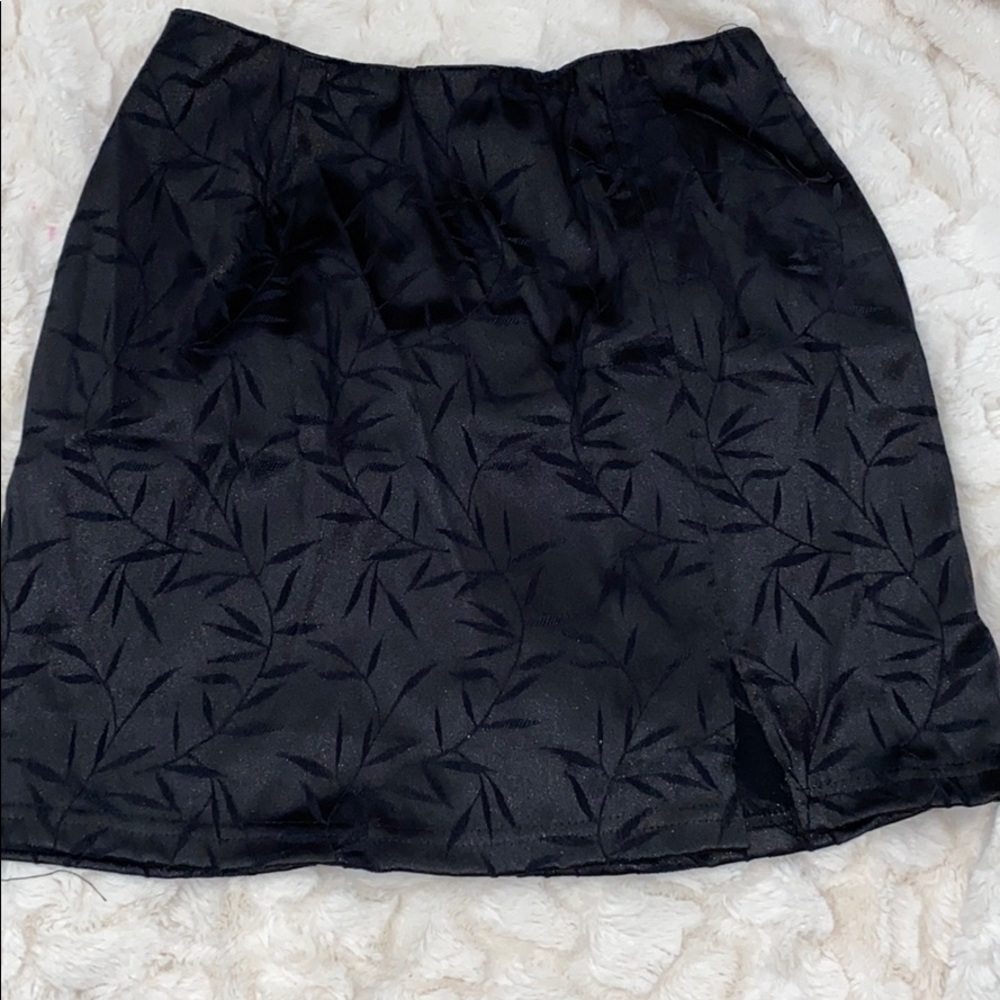 Patty black geisha skirt